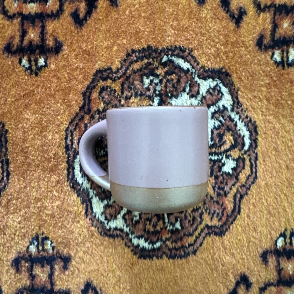 East Fork pottery small mug in prune